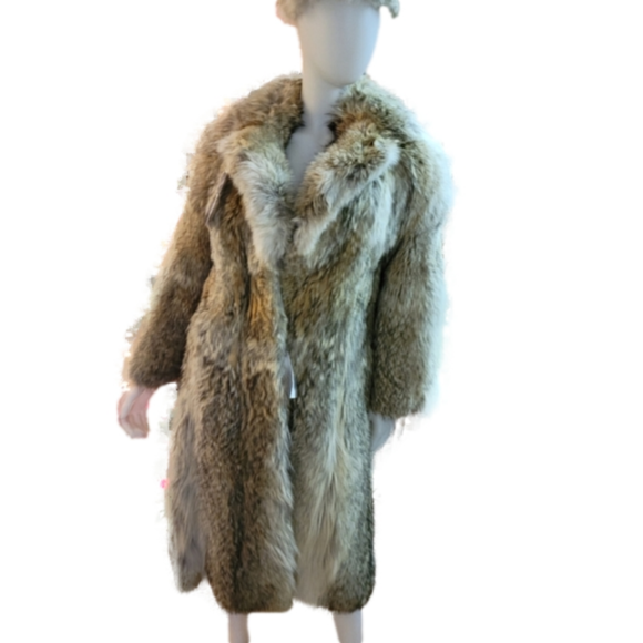 VINTAGE GENUINE FUR COAT & HAT - Picture 2 of 12